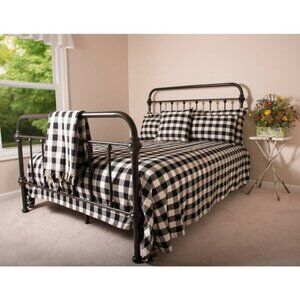 Farmhouse Buffalo Check Bed Cover -Queen